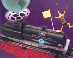 LIONEL 16755 WARNER BROTHERS DAFFY DUCK ANIMATED BALLOON CAR