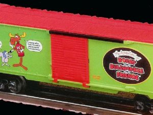 LIONEL 26205 ROCKY AND BULLWINKLE BOXCAR