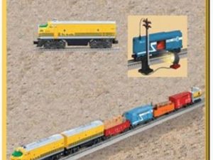 LIONEL 31727 2291W RIO GRANDE FREIGHT AND  24528 2379T RIO GRANDE F3 NON-POWERED A-UNIT TRAIN SET