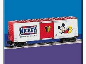 LIONEL 36257 DISNEY'S MICKEY MOUSE HI-CUBE BOXCAR