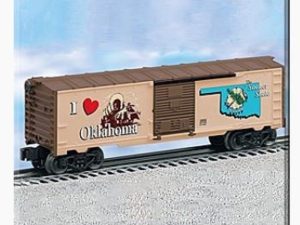 LIONEL 29932 I LOVE OKLAHOMA BOXCAR