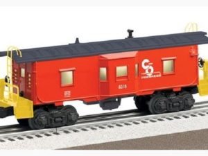 LIONEL 29708 CHESAPEAKE AND OHIO BAY WINDOW CABOOSE