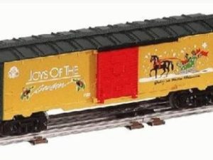 LIONEL 26718 HOLIDAY CHRISTMAS RAILSOUNDS BOXCAR