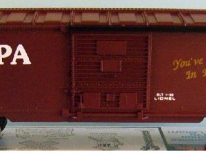 LIONEL 19906 I LOVE PENNSYLVANIA BOXCAR