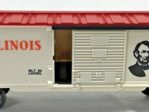LIONEL 19933 I LOVE ILLINOIS BOXCAR