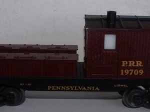 LIONEL 19709 PENNSYLVANIA RAILROAD WORK CABOOSE