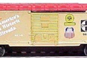 LIONEL 9418 FAMOUS AMERICAN RAILROADS BOXCAR
