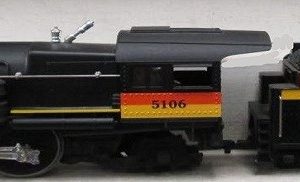 LIONEL 85106 4-4-2 CHESSIE SYSTEM ATLANTIC STEAM LOCOMOTIVE AND TENDER