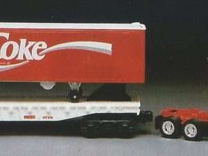 K-LINE K-6632 COKE HEAVY HAULER TRACTOR TRAILER TRUCK WITH FLAT BED