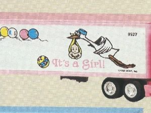 K-LINE K-811901TT IT'S A GIRL SPECIAL ADDITION 18 WHEELS OF WISHES TRACTOR TRAILER TRUCK