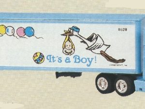 K-LINE K-811902TT IT'S A BOY SPECIAL ADDITION 18 WHEELS OF WISHES TRACTOR TRAILER TRUCK