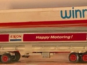 WINROSS EXXON TANKER AND TRUCK - WHITE CAB