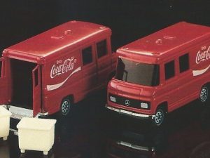 SIKU EUROBUILT 1912 COCA COLA STEP-IN DELIVERY VAN