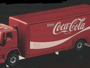 SIKU EUROBUILT 2918 COCA COLA BEVERAGE DELIVERY TRUCK