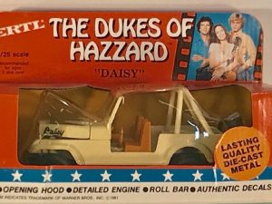 ERTL 1798 THE DUKES OF HAZZARD DAISY  JEEP