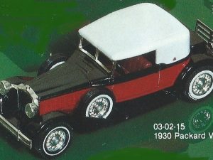 MATCHBOX Y-15 MODELS OF YESTERYEAR 1930 PACKARD VICTORIA CAR
