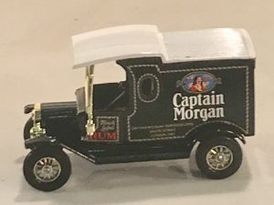 MATCHBOX Y-12 MODELS OF YESTERYEAR CAPTAIN MORGAN RUM 1912 MODEL T FORD VAN