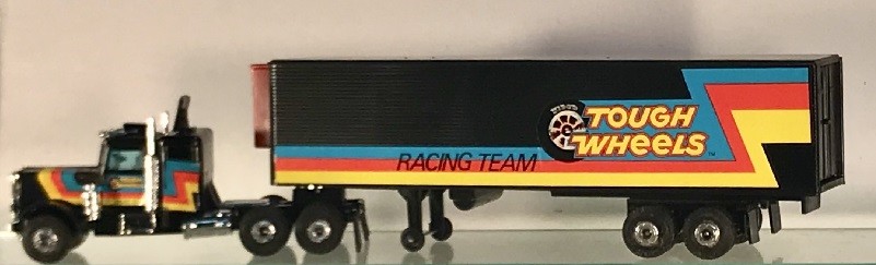 KIDCO TOUGH WHEELS TRACTOR TRAILER TRUCK WITH 4 PIECES