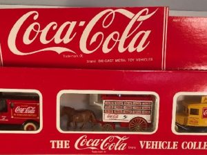 HARTOY THE COCA COLA VEHICLE COLLECTION - SET OF THREE