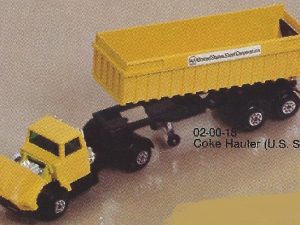 MATCHBOX K-18 ARTICULATED TIPPER UNITED STATES STEEL COMPANY TRUCK