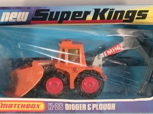 MATCHBOX K-25 DIGGER AND PLOW