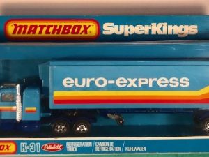 MATCHBOX K-31 PETERBILT EURO EXPRESS REFRIGERATION TRUCK