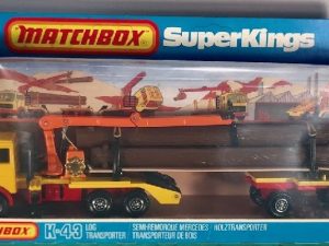 MATCHBOX K-43 MERCEDES BENZ LOG TRANSPORTER TRUCK