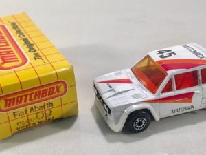 MATCHBOX 9 FIAT ABARTH CAR