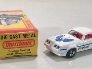MATCHBOX 16 PONTIAC FIREBIRD CAR