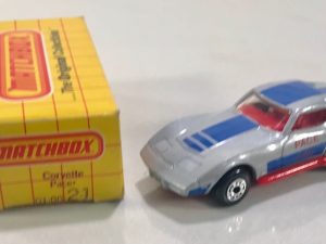 MATCHBOX 21 CORVETTE PACER CAR