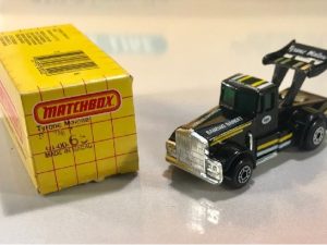 MATCHBOX 65 TYRONE MALONE BANDAG BANDIT TRUCK