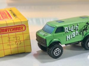 MATCHBOX 69 1933 WILLEY'S STREETROD VAN