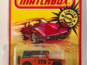 MATCHBOX BUSH WACKER JEEP