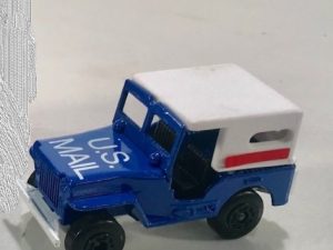 MATCHBOX 5 US MAIL TRUCK JEEP