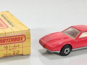 MATCHBOX 12 '82 FIREBIRD S/E CAR