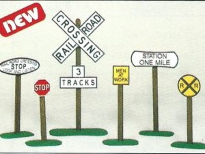 LGB 1973 RAIL AND ROAD SIGNS