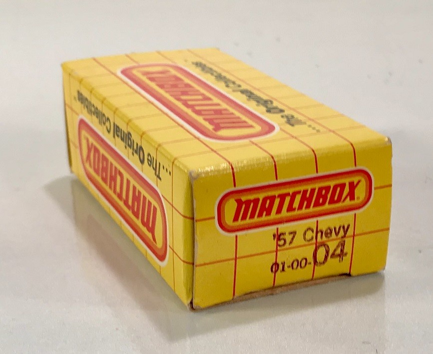 MATCHBOX 04 '57 CHEVY EMPTY BOX