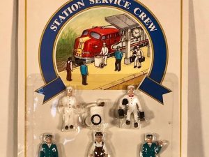 MODEL POWER 6050 SERVICE STATION CREW FIGURES O GAUGE