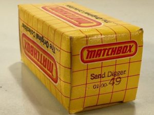 MATCHBOX 49 SAND DIGGER VOLKSWAGON BUG EMPTY BOX