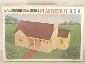 BACHMANN 1912 NEW ENGLAND RANCHER HOUSE BUILDING KIT O27 GAUGE