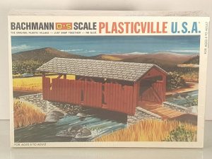 BACHMANN 1920 COVERED BRIDGE BUILDING KIT O GAUGE