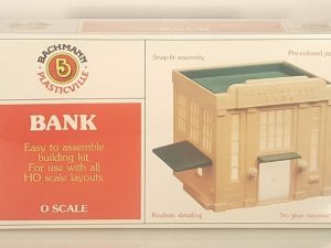 BACHMANN 1960 BANK BUILDING KIT O GAUGE