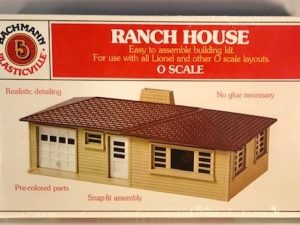 BACHMANN 1934 RANCH HOUSE BUILDING KIT O GAUGE
