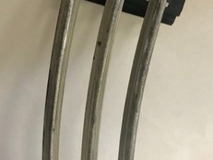 K-LINE K-304 O GAUGE ONE HALF CURVE METAL TRACK