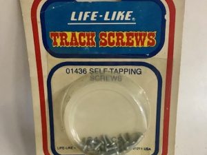 LIFE-LIKE 01436 TRAIN TRACK SCREWS - SELF TAPPING