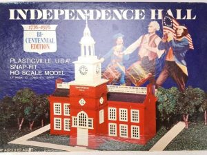 BACHMANN 2921 INDEPENDENCE HALL PLASTICVILLE BUILDING KIT HO SCALE
