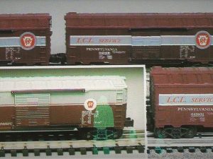 K-LINE K-6434A PENNSYLVANIA RAILROAD CLASSIC BOXCARS 4 PACK