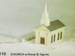 K-LINE K-4110 K-LINEVILLE CHURCH BUILDING KIT