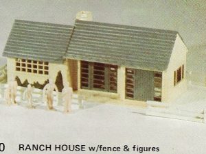 K-LINE K-4120 K-LINEVILLE RANCH HOUSE BUILDING KIT
