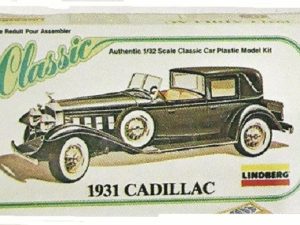 LINDBERG 6608 1931 CADILLAC  CLASSIC CAR MODEL KIT